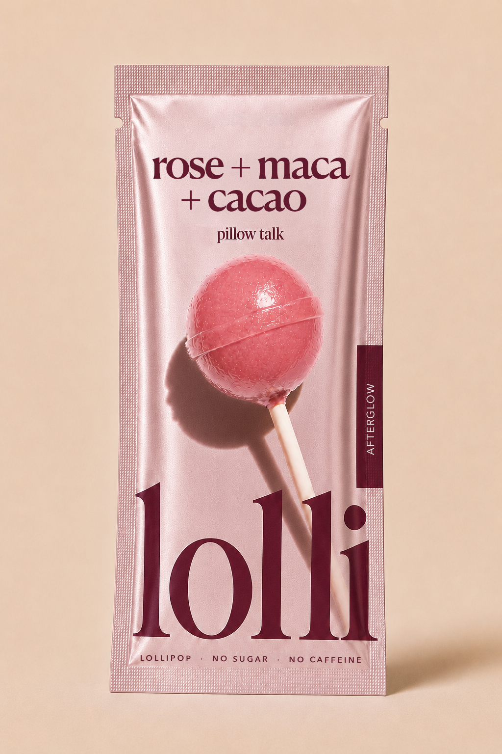 Lolli rose + maca + cacao — pillow talk